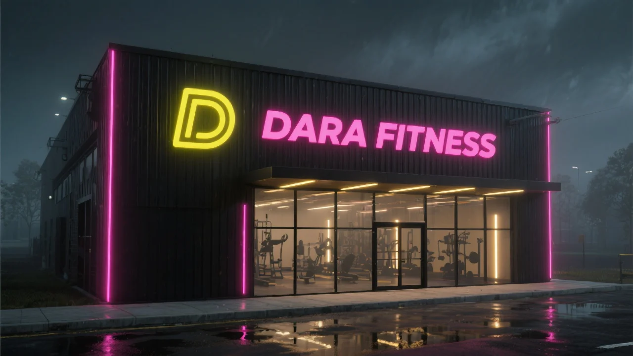 Fachada DARA Fitness (render)